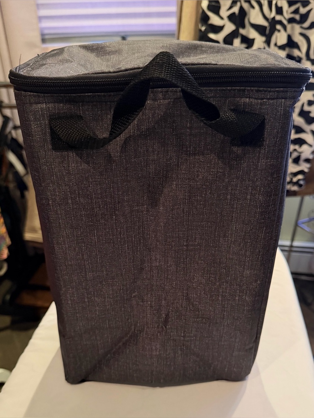 thirty-one Gray Signature Collection Fabric 
Cooler Tote.
